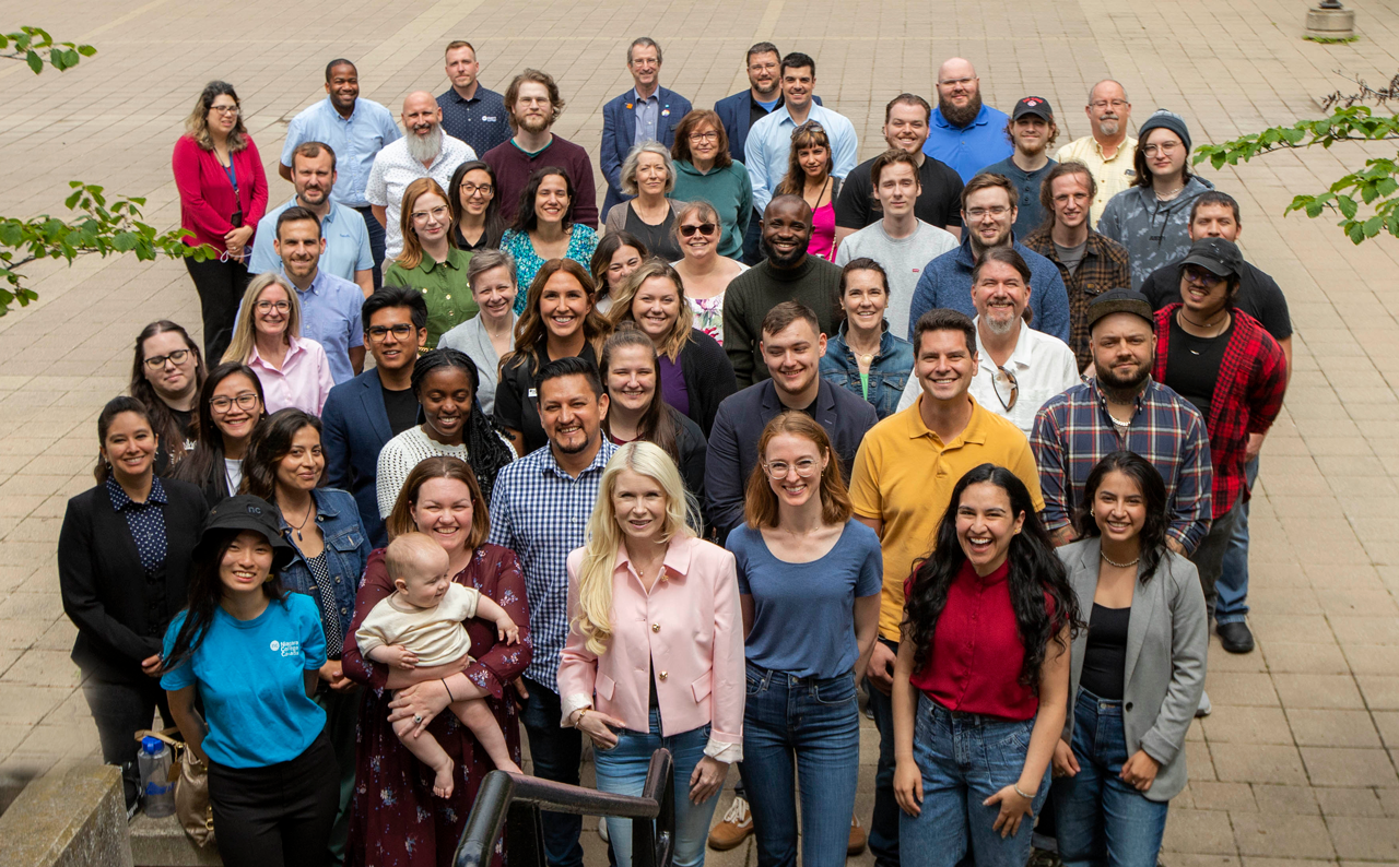 Group photo of Research and Innovation team