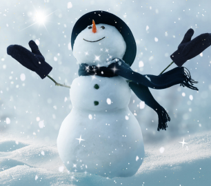 Joyful Snowman